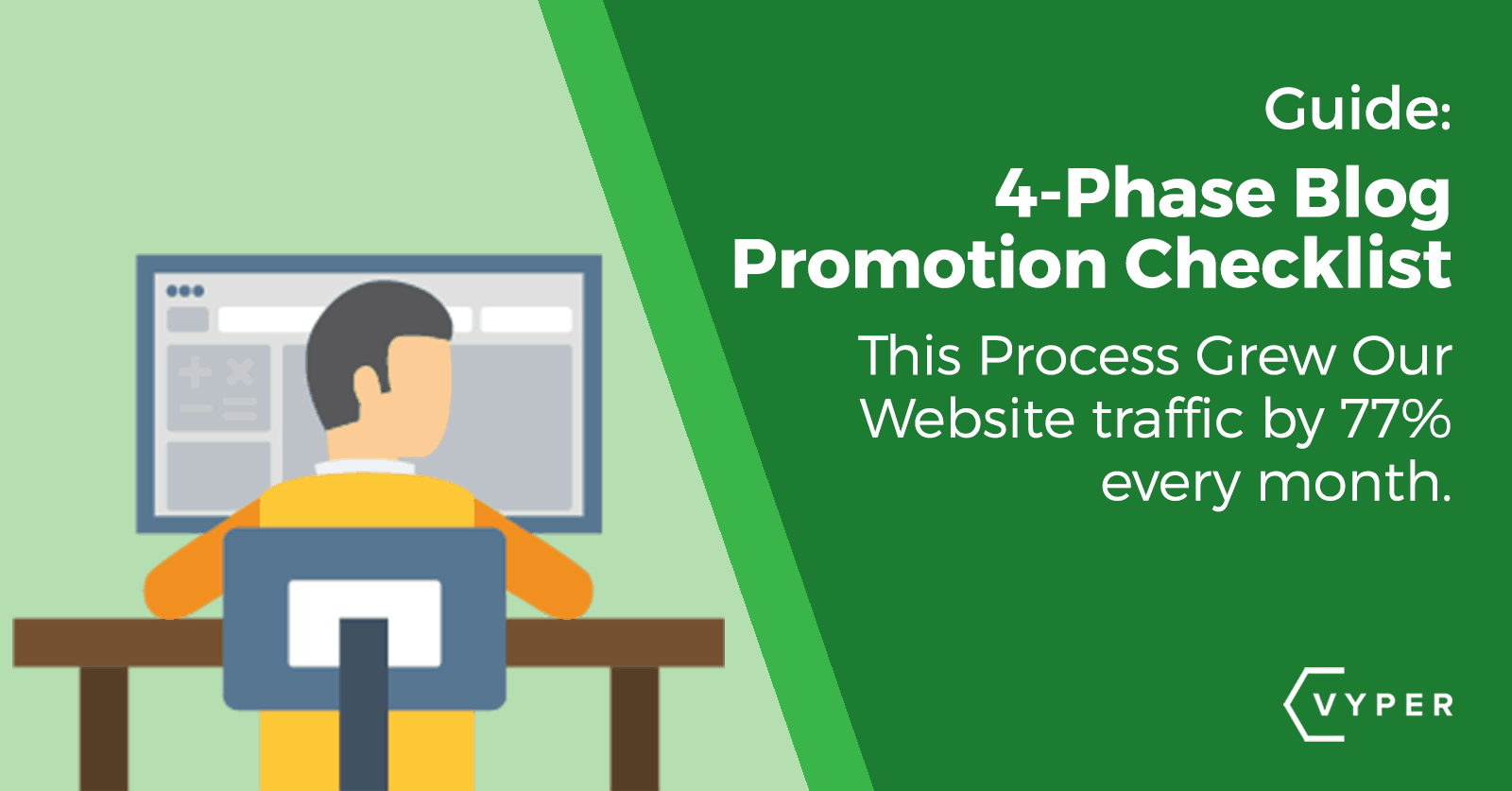 The “4-Phase” Blog Promotion Checklist That Grows Our Traffic 77% Every Month