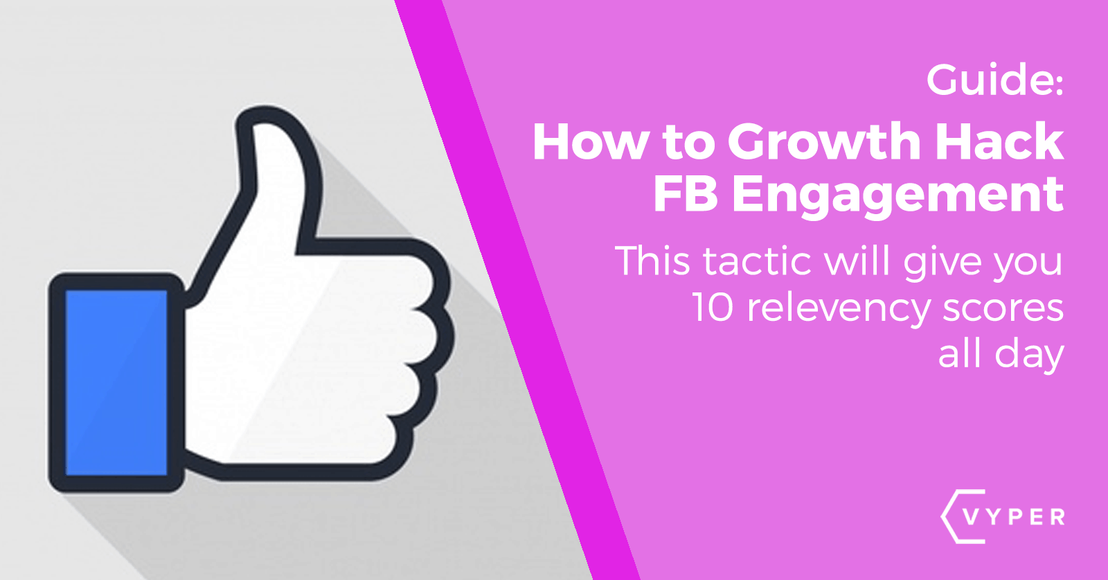 How To Improve Your Facebook Engagement Rate