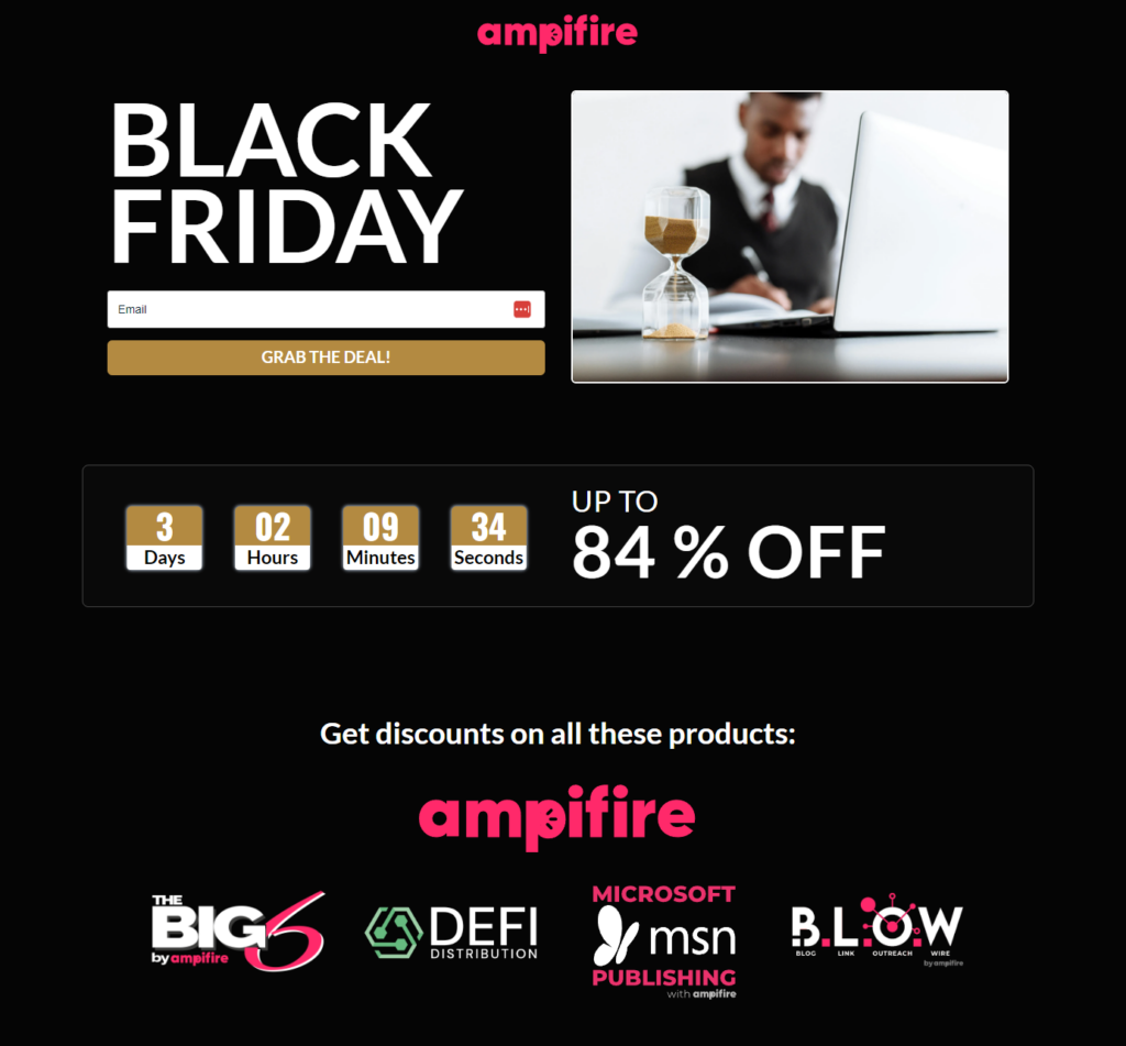 Ampifire Black Friday Offer