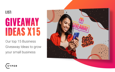 Top 15 Business Giveaway Ideas to Grow Your Small Business