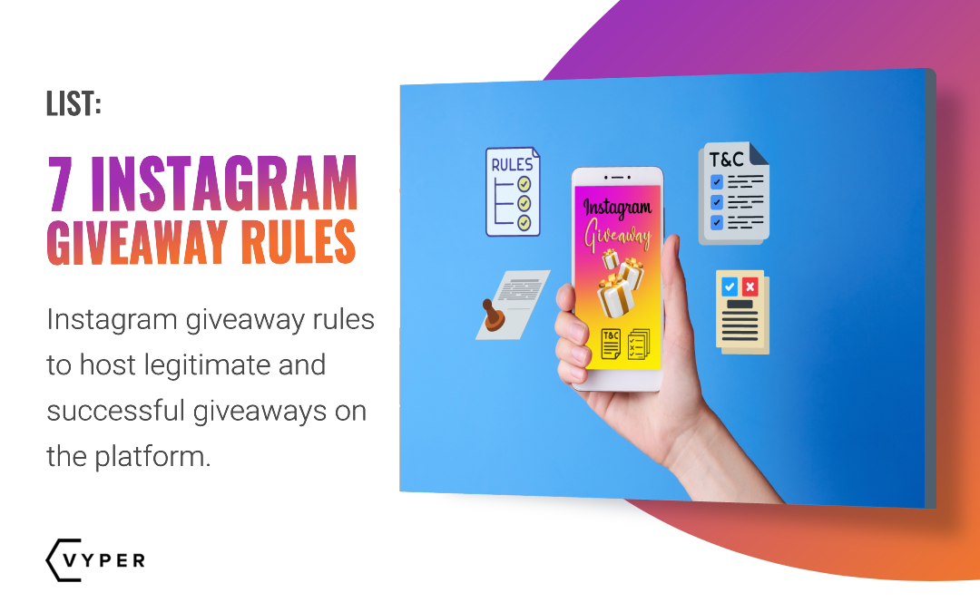 Instagram Giveaway Rules