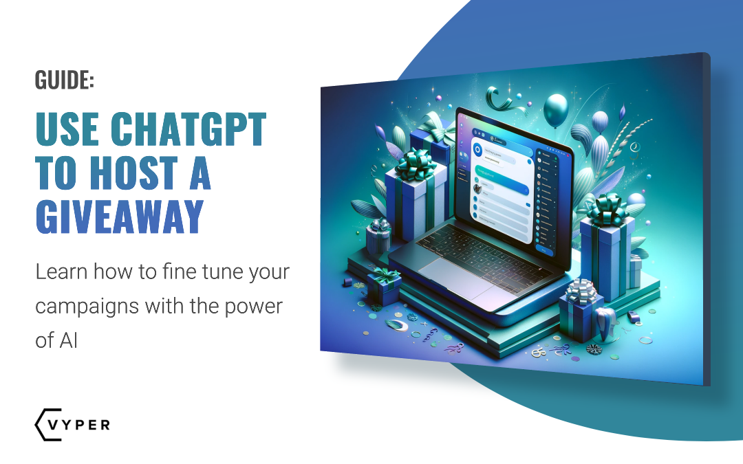 use chatgpt to host a giveaway
