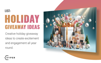 Holiday Giveaway Ideas: Grow Your Brand Year-Round!