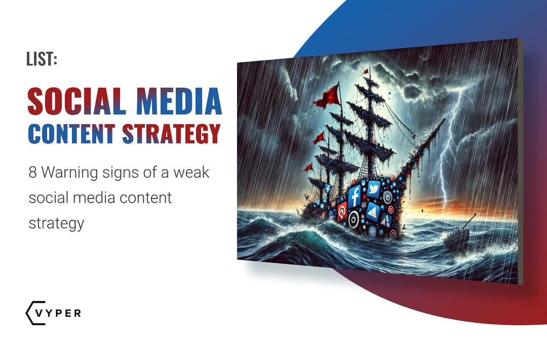 Weak Social Media Content Strategy