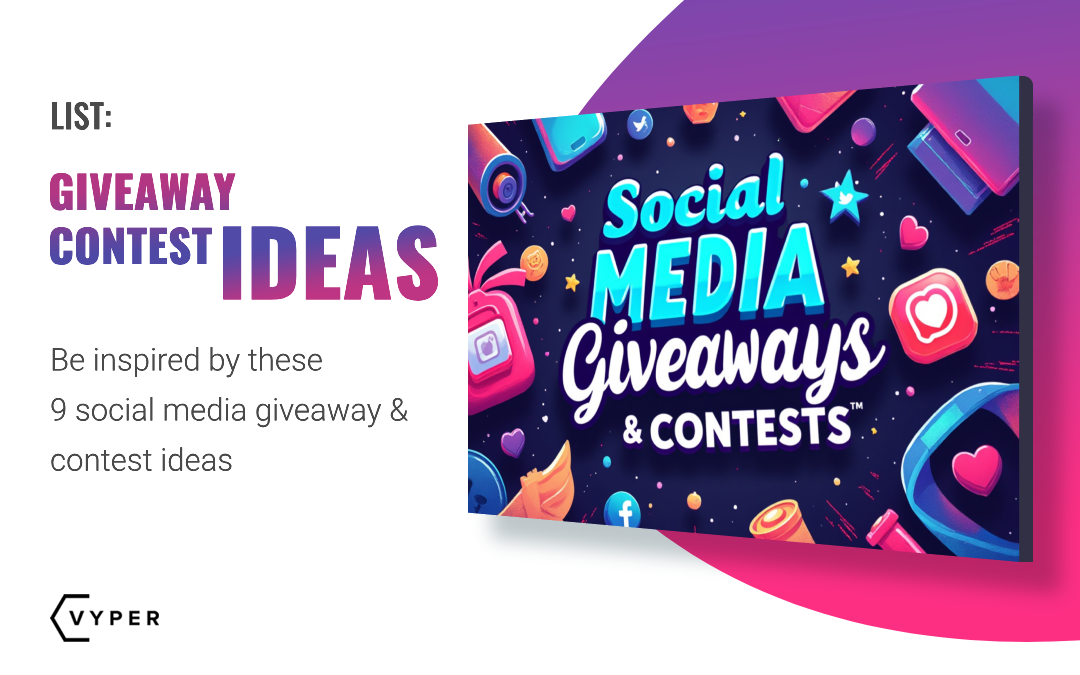 Social Media Giveaway Contest Ideas