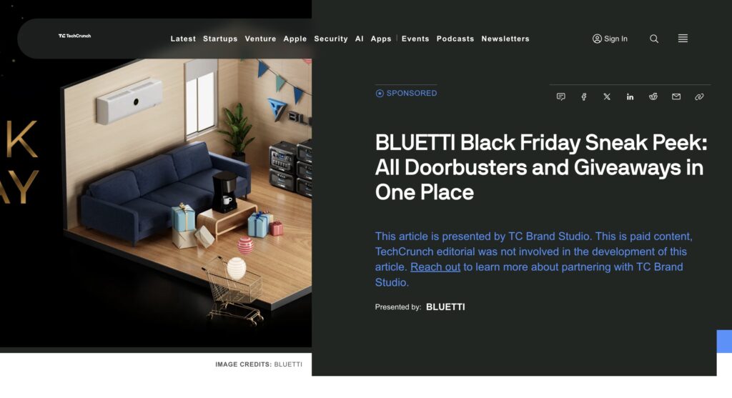 Bluetti Black Friday Sneak Peek