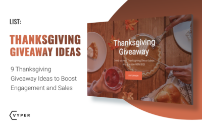 9 Thanksgiving Giveaway Ideas to Boost Engagement and Sales