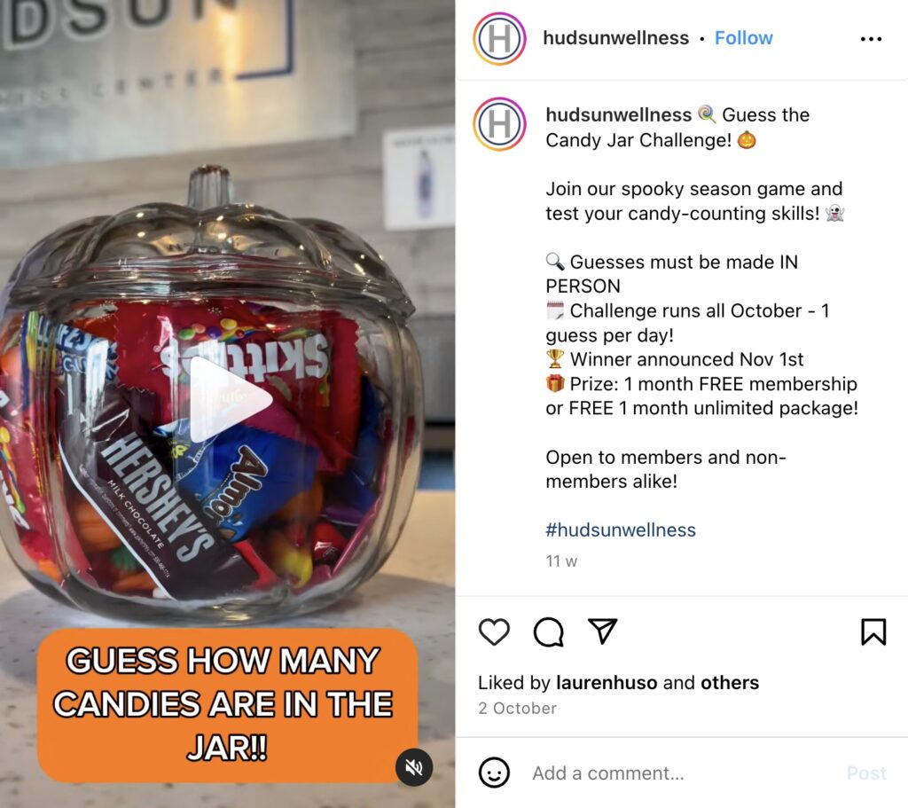 Hudsun Wellness Instagram Giveaway