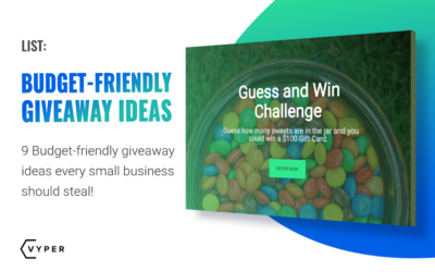 9 Budget-Friendly Giveaway Ideas Every Small Business Must Steal!